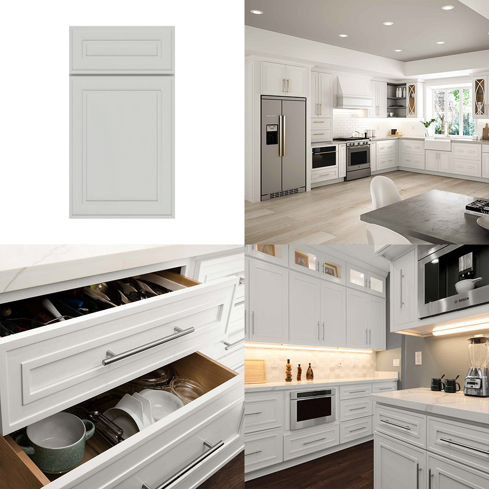 US Standard Plywood  Wooden Cabinet  White  Wooden Vietnam Cabinet Cheap Price Kitchen Cabinets Export from Vietnam