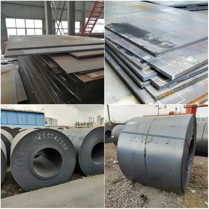 Ss400, Q235, Q345 SPHC Black Carbon Steel Hot Dipped Galvanized Steel Coil Carbon Steel Hot Rolled Steel Coil