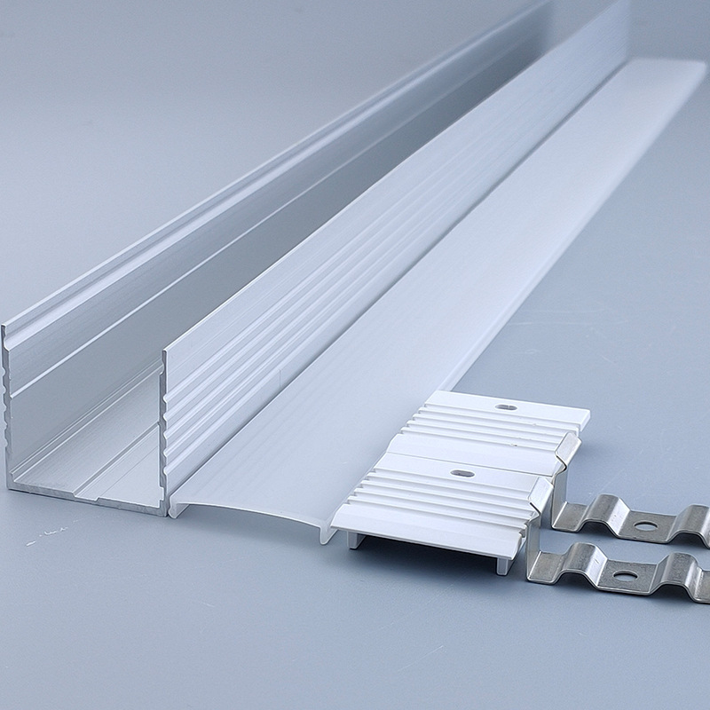 Flexible Various Surface Treatment Decorative Special Extruded Aluminum Profile Aluminium Tile Trim