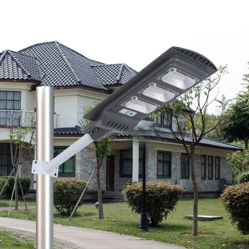 High quality outdoor waterproof IP65 30W 60W 90W 120W Integrated all in one solar panel led street light