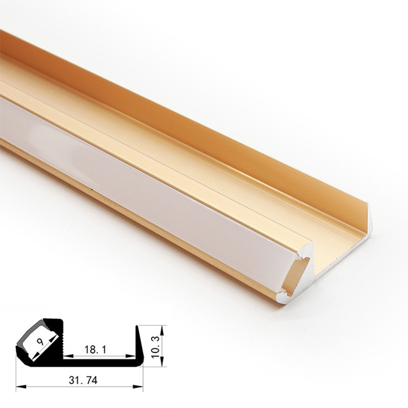 China Factory Customized Length alu profil for Led Strip Light Heat sink aluminum profile led strip light channel