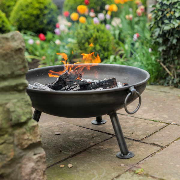 Bronze Copper Wood Burning Fire Pit with Cover Round Cooking Fire Pit Outdoor Patio from Vietnam