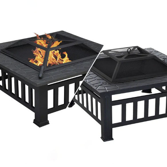 Bronze Copper Wood Burning Fire Pit with Cover Round Cooking Fire Pit Outdoor Patio from Vietnam