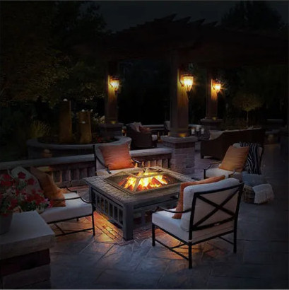 Propane fire pit Gas fireplace camping gas fire pit outdoor smokeless gas Fire Pit with Auto Ignitor from Vietnam