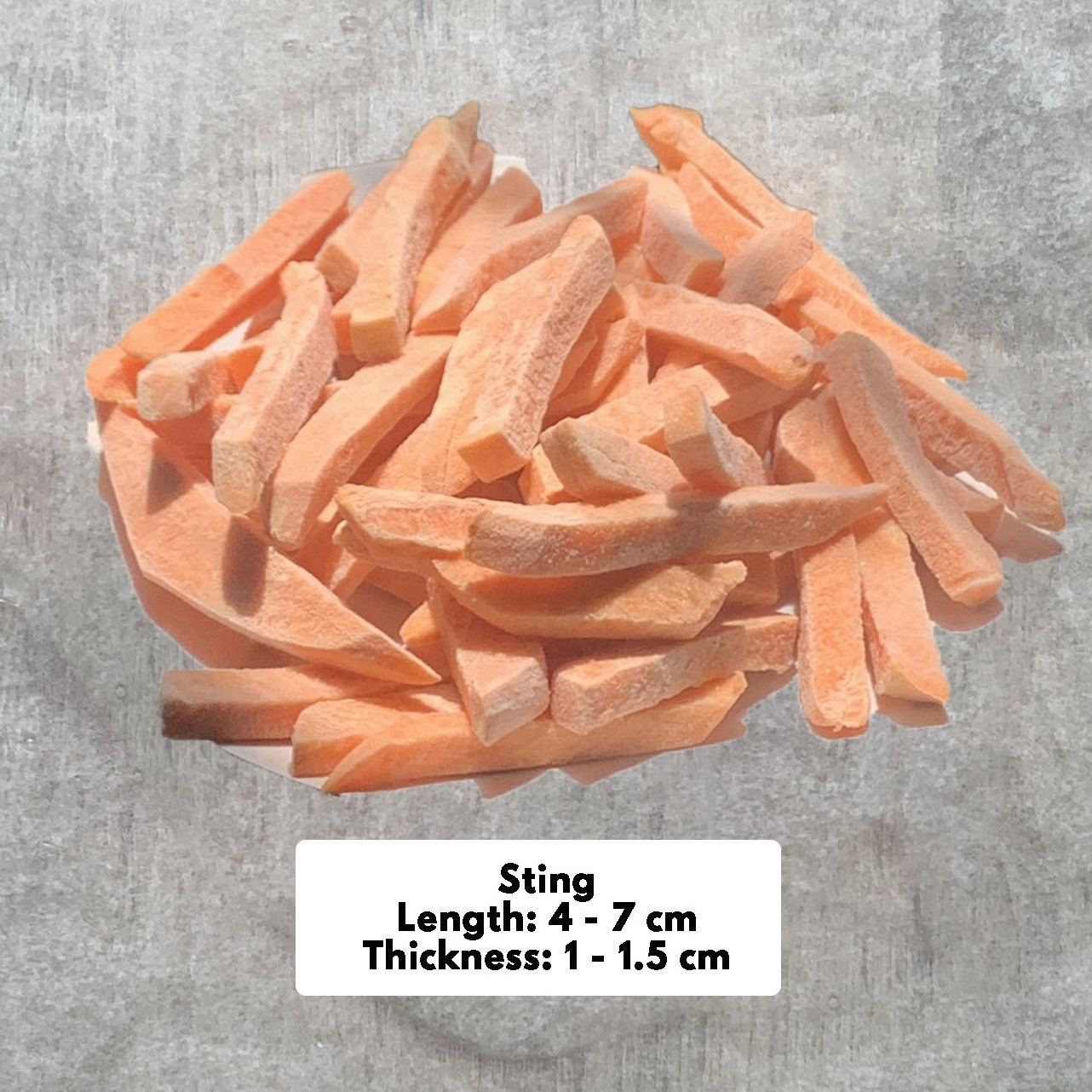 Frozen Sweet Potato - IQF  Sweet Potato Vietnamese Dried Sweet Potato from Agriculture exporter