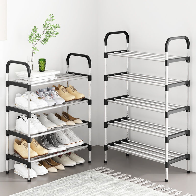 Hot-Selling Modern Living Room Furniture Multi-layer Plastic Metal Shoe Rack Stand Shoe Racks for Home, Dormitory, Home Office