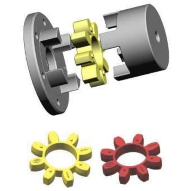 shaft jaw tyre coupling DJ-A  HRC Flexible Couplings and chain fcl nm L type couplings