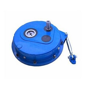 RC series aluminum rc gearbox screw reducer light weight tricycle transmission gear box motor speed variator for sale worm