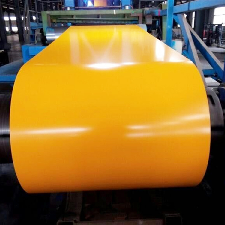 PPGI RAL1016 China Factory  Color Coated Galvanized Steel PPGI PPGL Prepainted Galvanized Steel Coil