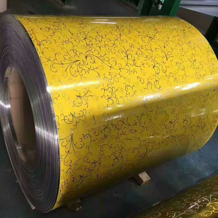 PPGI RAL1018 China Factory  Color Coated Galvanized Steel PPGI PPGL Prepainted Galvanized Steel Coil