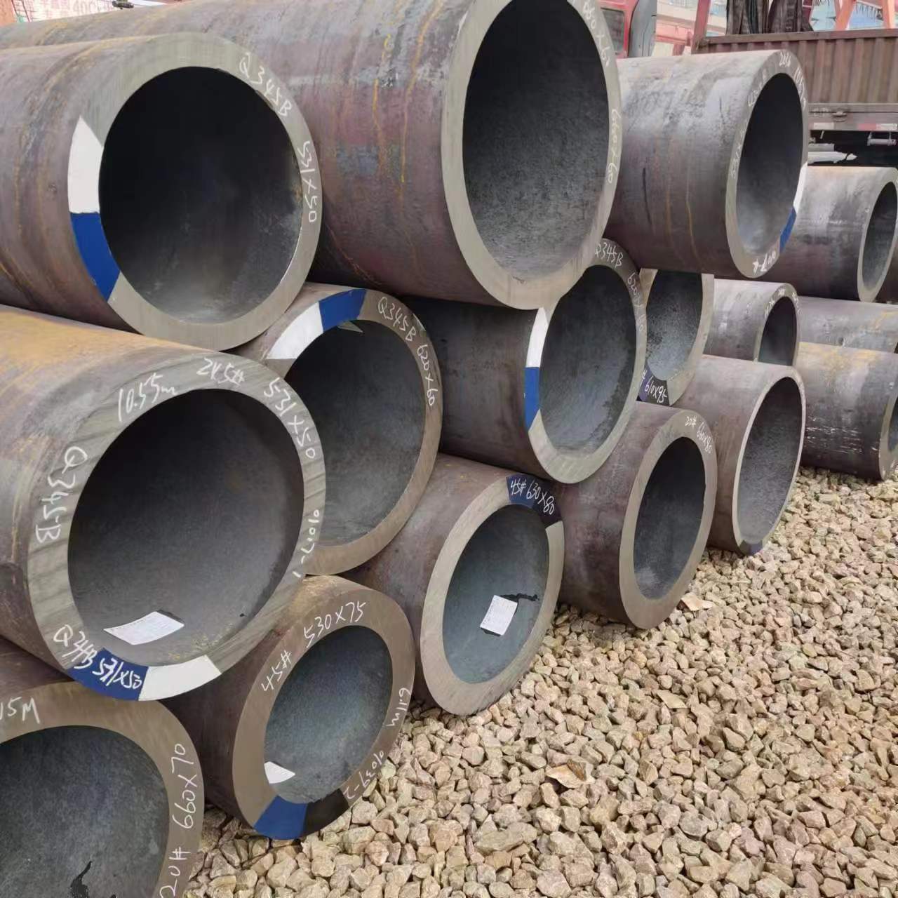 6mm-20mm Customized Thick Hot Rolled High Precision Strength Seamless Welded Polished Carbon Steel Pipe