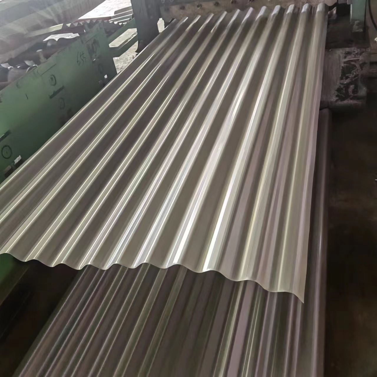 Building Material Cold Rolled Steel Corrugated Sheet Galvanized Prepainted Steel Roofing Sheets