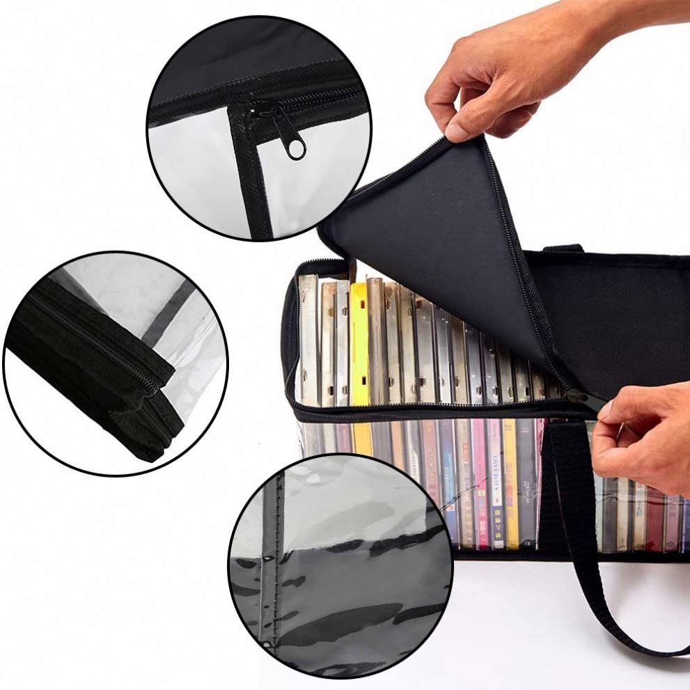 2022 New Design Storage Bags Foldable Fabric Organizer for Home Use Cds Books Magazines Media Supplies