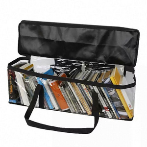 2022 New Design Storage Bags Foldable Fabric Organizer for Home Use Cds Books Magazines Media Supplies