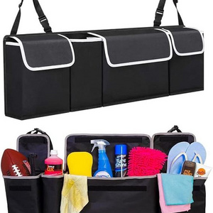 Multifunctional car seat organizer  trunk interior storage  back seat pocket car organize box