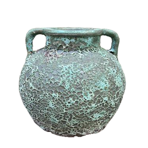 Cheap large planters for outdoors - vase for home decor - ANCIENT GREEN - Model VA - 48 Whosale in bulk from Vietnam