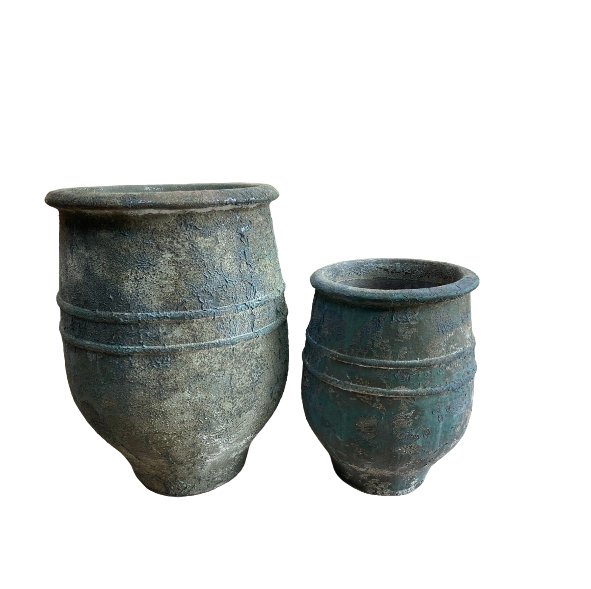 Top 1 Supplier in Vietnam Outdoor Flower Planter Pots - ATLANTIC GREEN- Model VA - 05-AB From Trung Thanh Ceramic