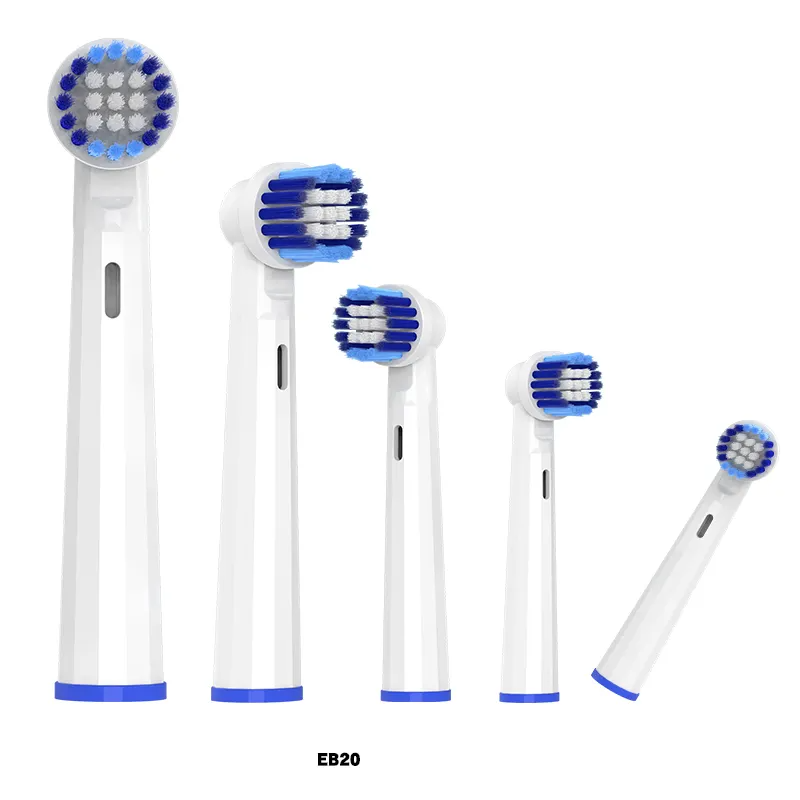 Patent Free Bolang Electric Toothbrush Replacement Heads Brushes Refill 4pcs B Oral PrecisionClean EB-20 Toothbrush Heads