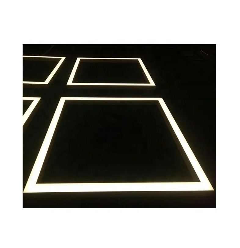 LN LED Customizable Square LED Light Fixture Hanging Recessed Surface Mount for Modern Office