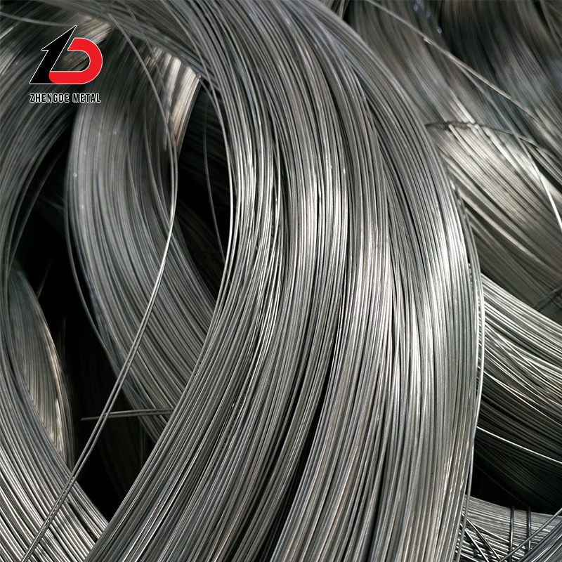 S235jr S275jr Ss400 5.5mm 6.5mm Hot Rolled Steel Wire Rod 8 9 10 12 14 Gauge Low Carbon Steel Wire Black Iron Wire