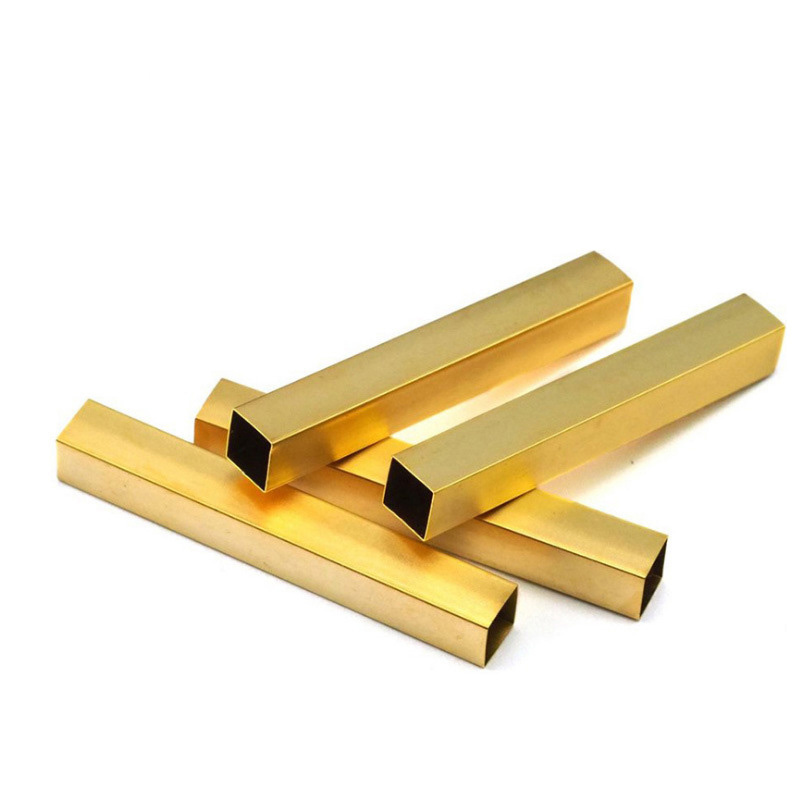 Copper Tube C11000 C10200 C12000 C12200 Round Square Rectangular Oval Copper Pipe for Air Conditioner Refrigerator Brass Pipe