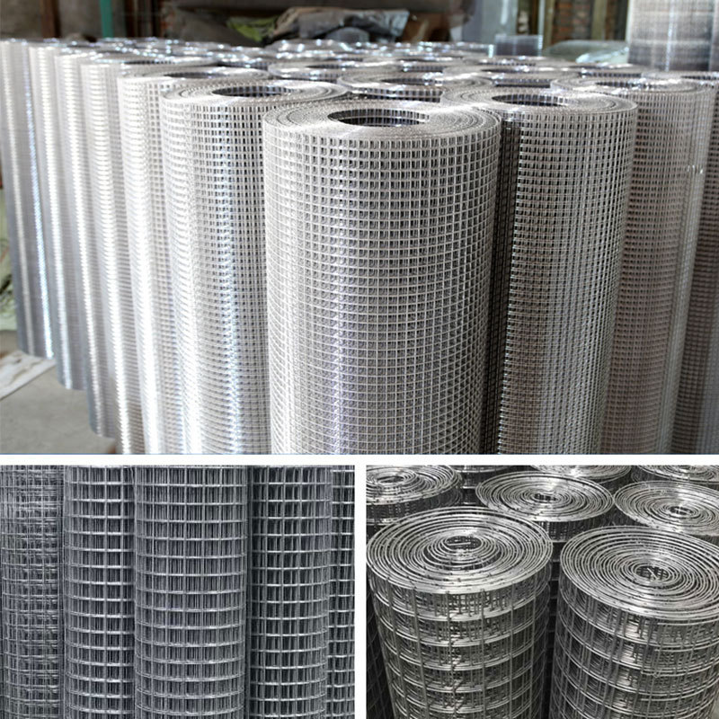 Multi-Purpose Stainless Steel Netting Welded Wire Mesh Animal Fencing Agricultural Fence Square Hole Shape Concrete Wire Mesh