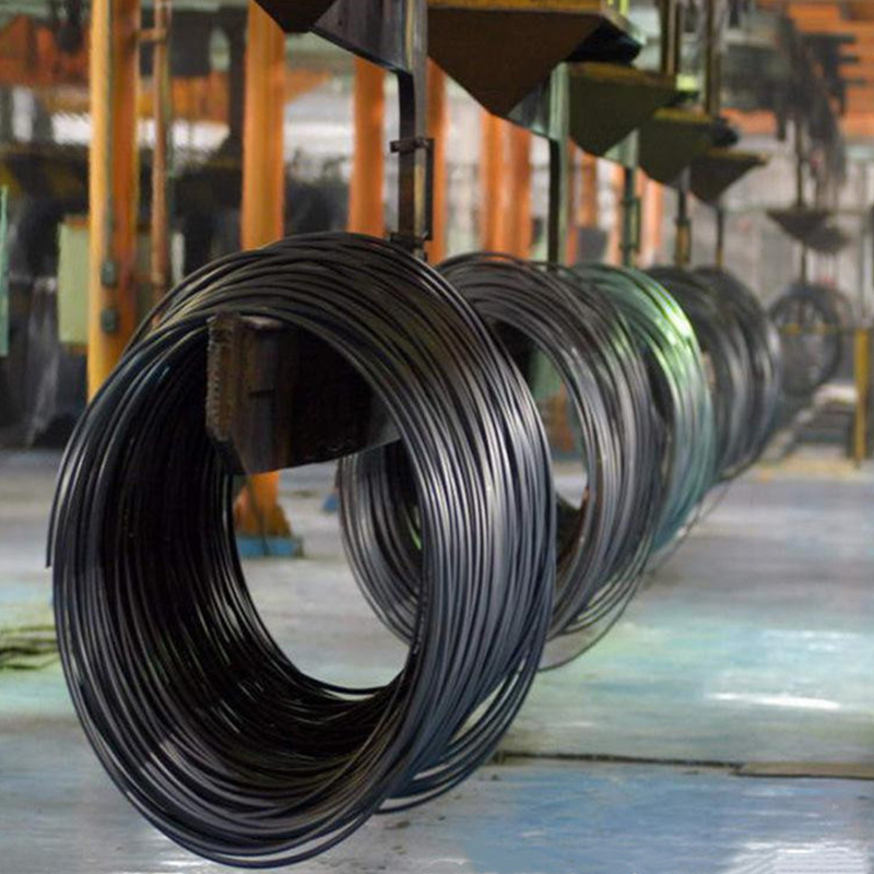 S235jr S275jr Ss400 5.5mm 6.5mm Hot Rolled Steel Wire Rod 8 9 10 12 14 Gauge Low Carbon Steel Wire Black Iron Wire