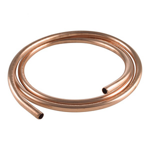 Copper Tube C11000 C10200 C12000 C12200 Round Square Rectangular Oval Copper Pipe for Air Conditioner Refrigerator Brass Pipe