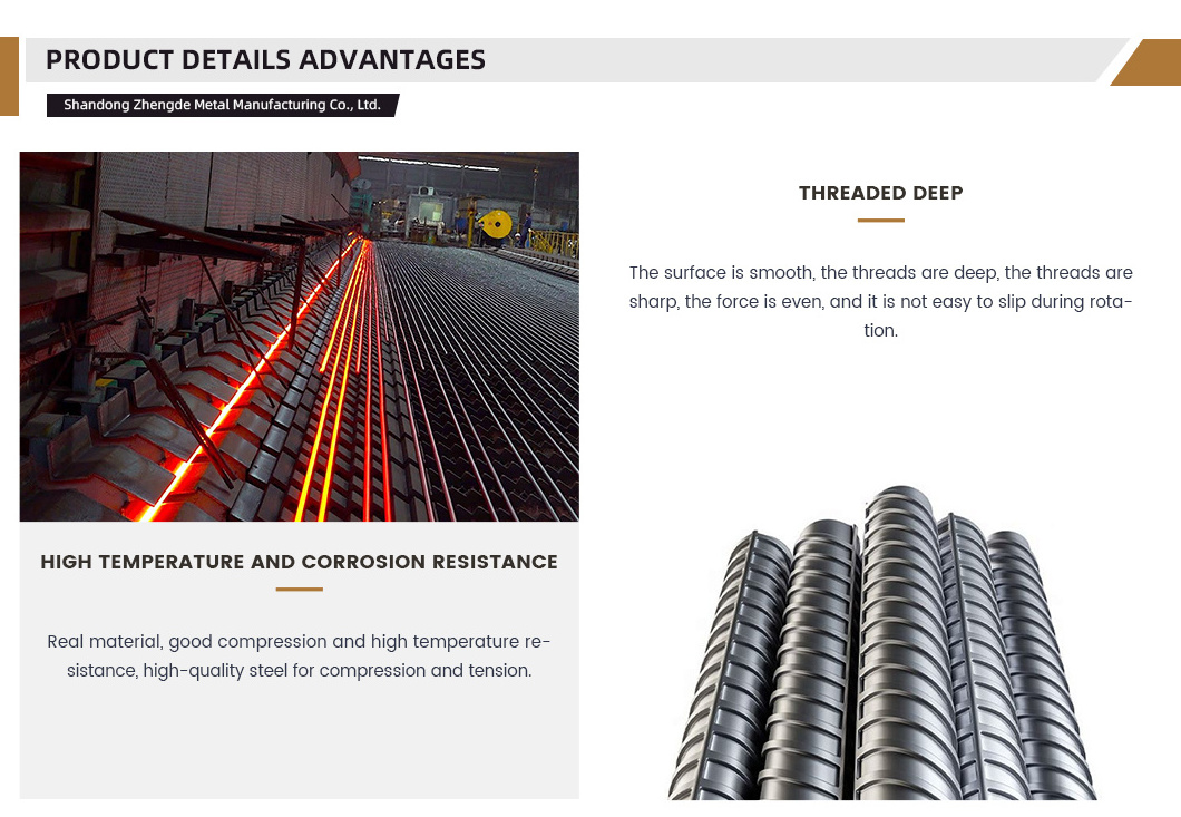 Factory direct sales high quality 8mm tmt steel rebar