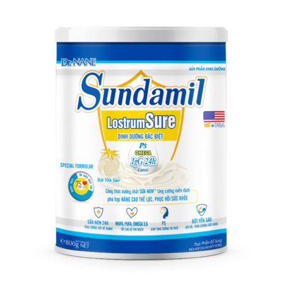 Milk Improves Physical Strength And Restores Comprehensive Health Sundamil LostrumSure 800g For Middle-aged & Elderly