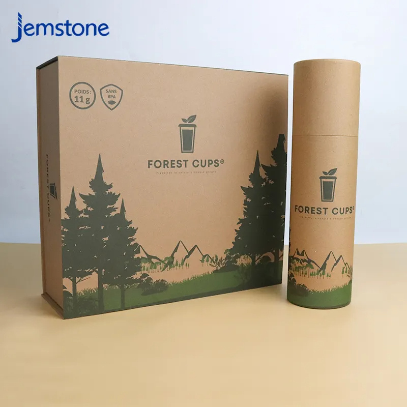 Custom Corrugated Kraft paper gift box Cardboard Paper Packaging Tea gift boxes food Mailer Shipping Gift Box With Logo