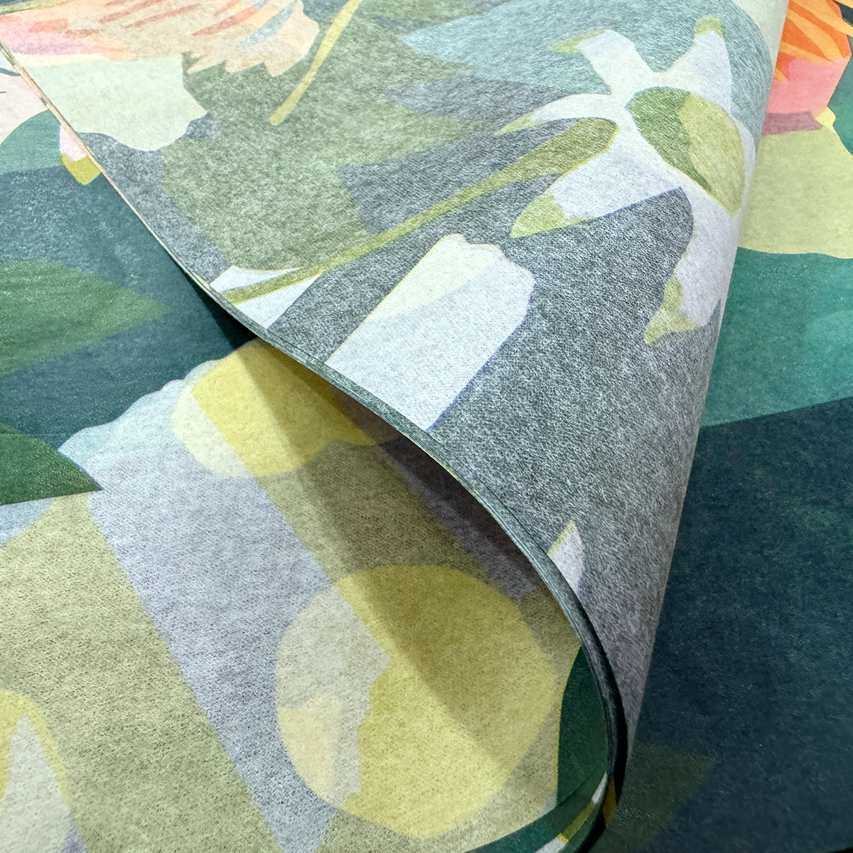 17g wrapping paper printing custom hardware clothing packaging moisture-proof paper translucent flower wax paper