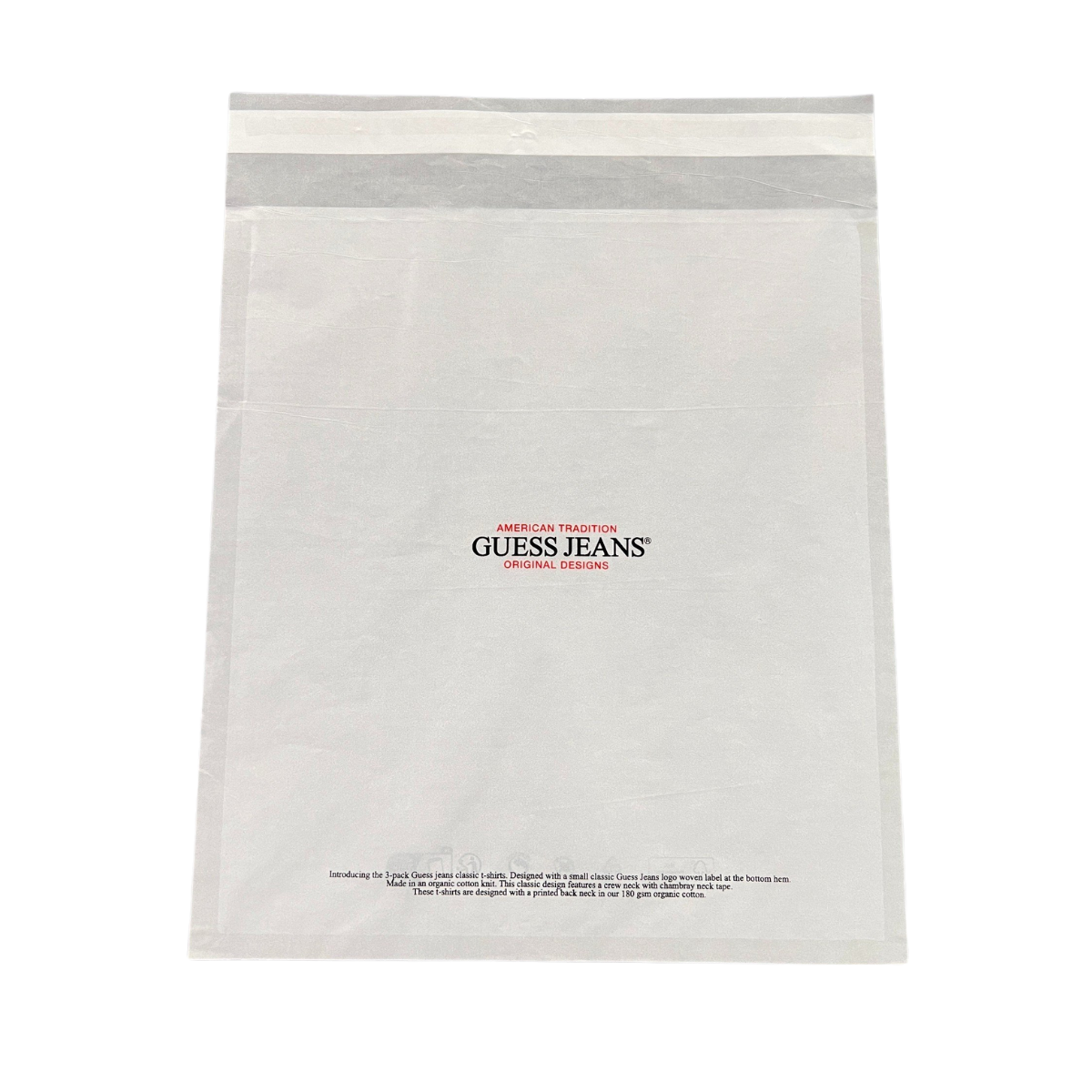 Custom Printed Biodegradable Self Adhesive Sealable Transparent Wax Glassine Paper Bags