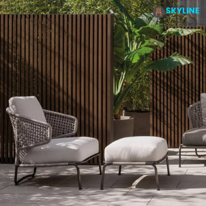 Skyline Premium Quality armchair Furniture Garden Cafe Chair Modern Garden Set Luxury Furniture