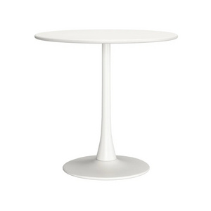 Modern Luxury Coffee Table Round White Cafe Tea Table Gold Marble Tulip Table from Vietnam