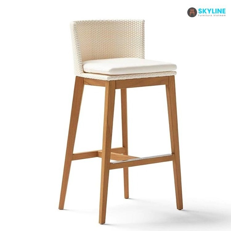 Skyline outdoor bar seat  High Quality Unique Design Height Bentwood Bar Stool inexpensive price