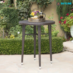 Skyline Weather Resistant Outdoor Dining Set Aluminum Restaurant Furniture Garden Dining Table