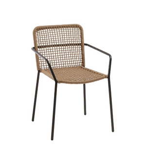 Modern Nordic Ash Wood Woven Wicker Cafe Chair Dining Chair Rattan/ Rope Home Furniture Wood Chair from Viet Nam