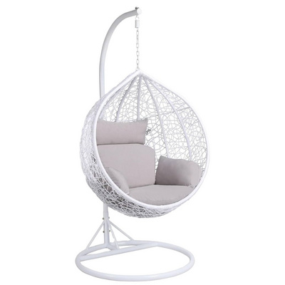 Modern Design Egg Swing Chair Swing Set Rattan Hanging Patio Swing With Metal Stand From Viet Nam