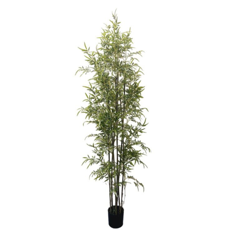 Chinese Supplier High Quality Bambou Artificiel Pas Cher Indoor Plant Bamboo Plants Artificial Tree Guirlande Crafts