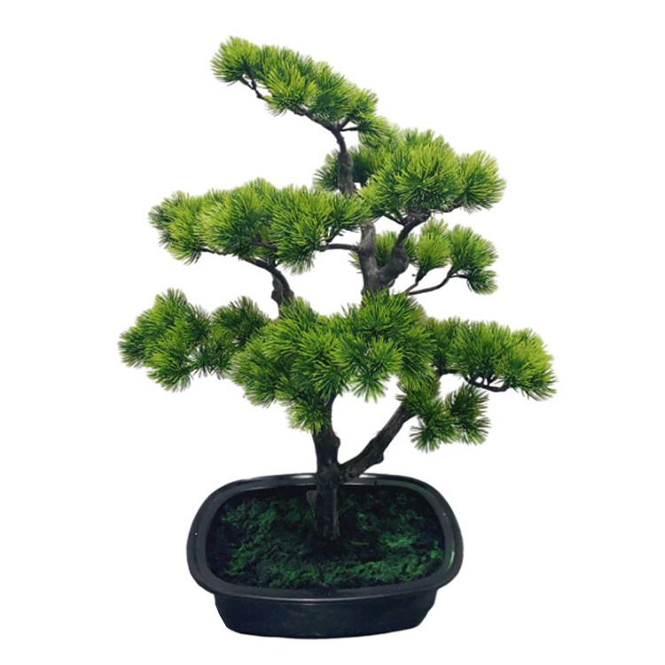 Factory Wholesale Simulation Plastic Small Pine De Plantas Artificiales Artificial Tree for Indoor Decoration Arboles