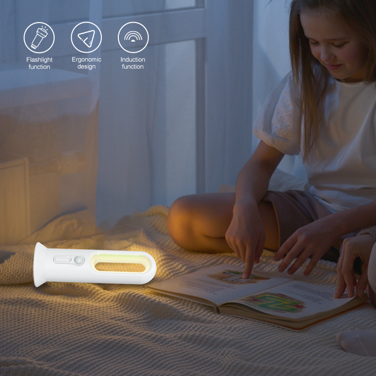 Rechargeable Night Light Motion Sensor Portable Night Light Flashlight LED with Motion Sensor Night Light for adult and Kids Nig