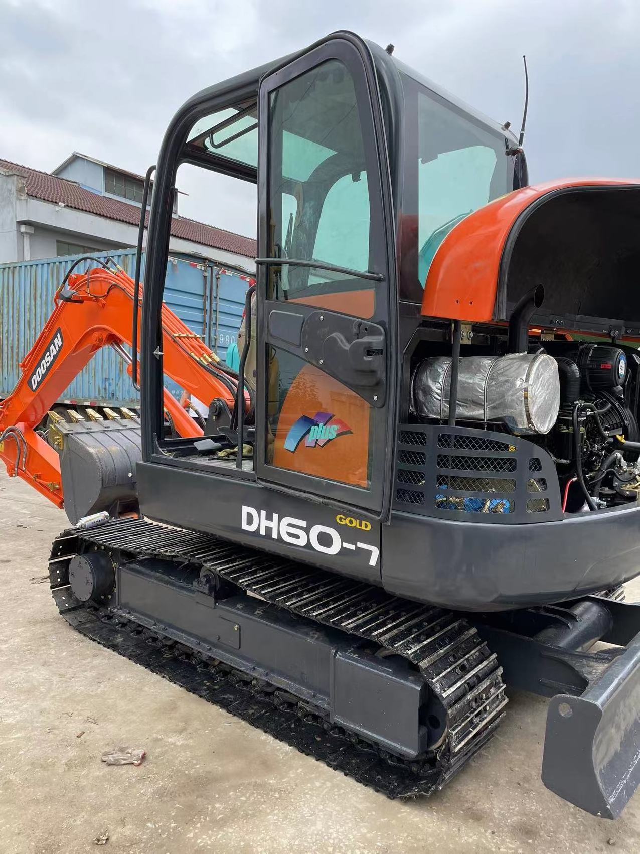 DOOSAN Dh60 90%New Used Doosan DH60 Excavator Second Hand 6 Ton High Quality Korea Original Mini Digger Used DH60 Excavator