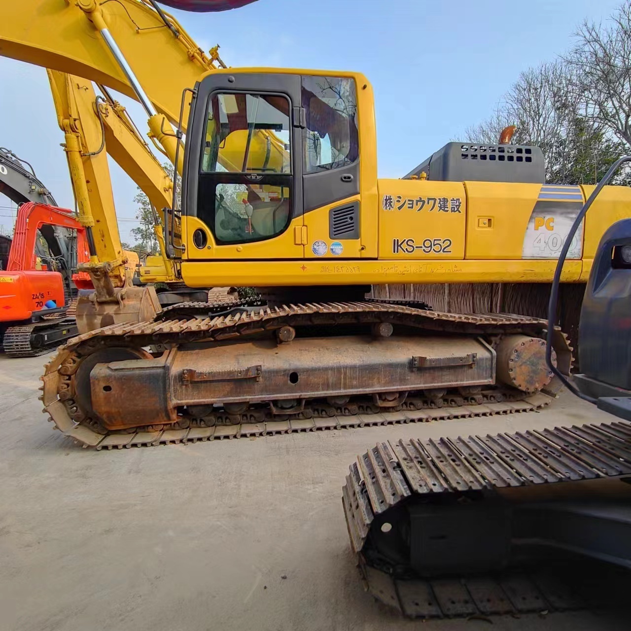 Pc400-8r Komatsu Pc400-8 Pc400-8r 40 Ton Excavator For Sale Japan Komatsu Excavator Big Digger Second Hand Ready To Ship