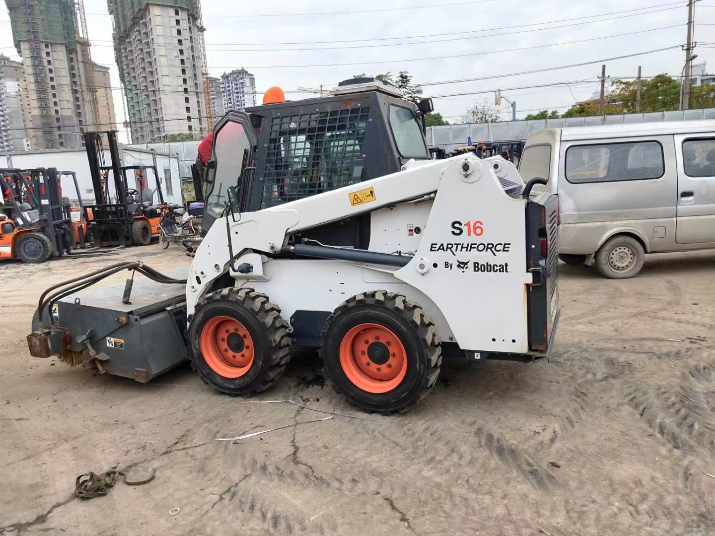 Used Skid Steer Loader BOBCAT S70 S130 160 185 S16 S18 second hand loader bobcat s16 s185 s160 for sale