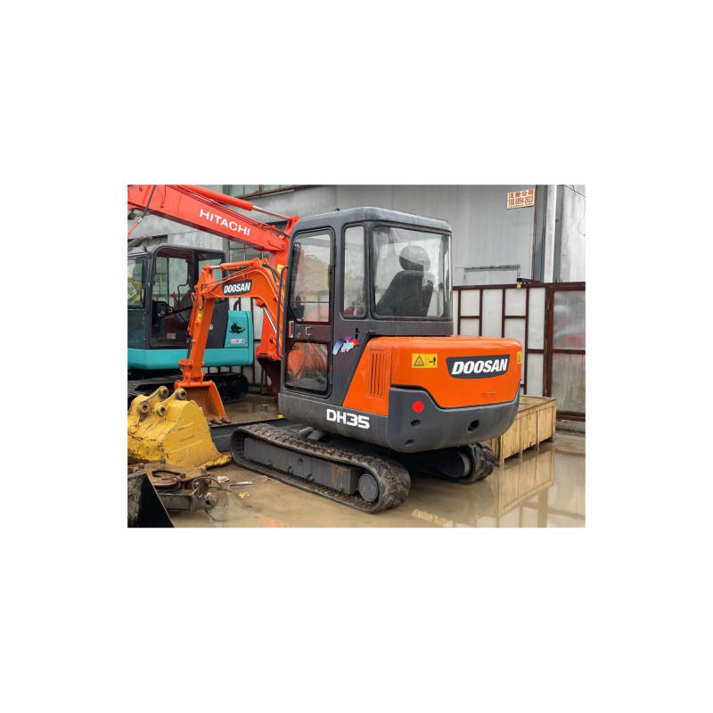 Used Original Doosan DH35 excavator,Doosan mini excavator with dozer blade,Doosan DH35 DH55 DH60 DH70 DH80 DX80 DX75 in stock