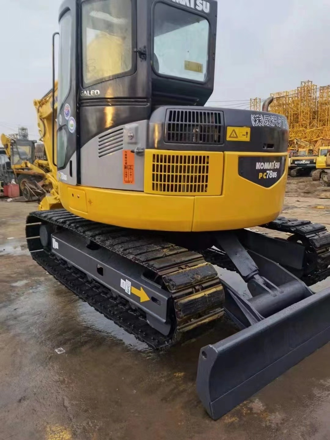 Japanese Komatsu Pc78us Used Excavator 7.5ton Used Komatsu 78us Excavator Mini PC78 PC70 PC60 PC56 Digger