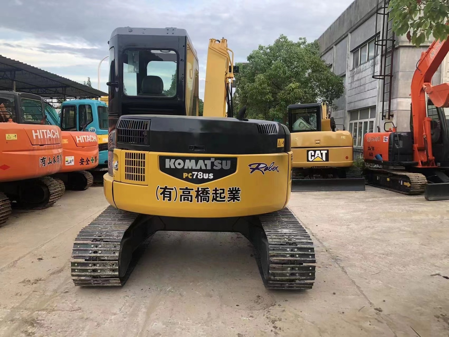 Original Japan Komatsu Used Pc78 Excavator Japanese 8 Ton Machine Used Mini Pc78us PC70 PC60 PC56 55 Excavator For Sale