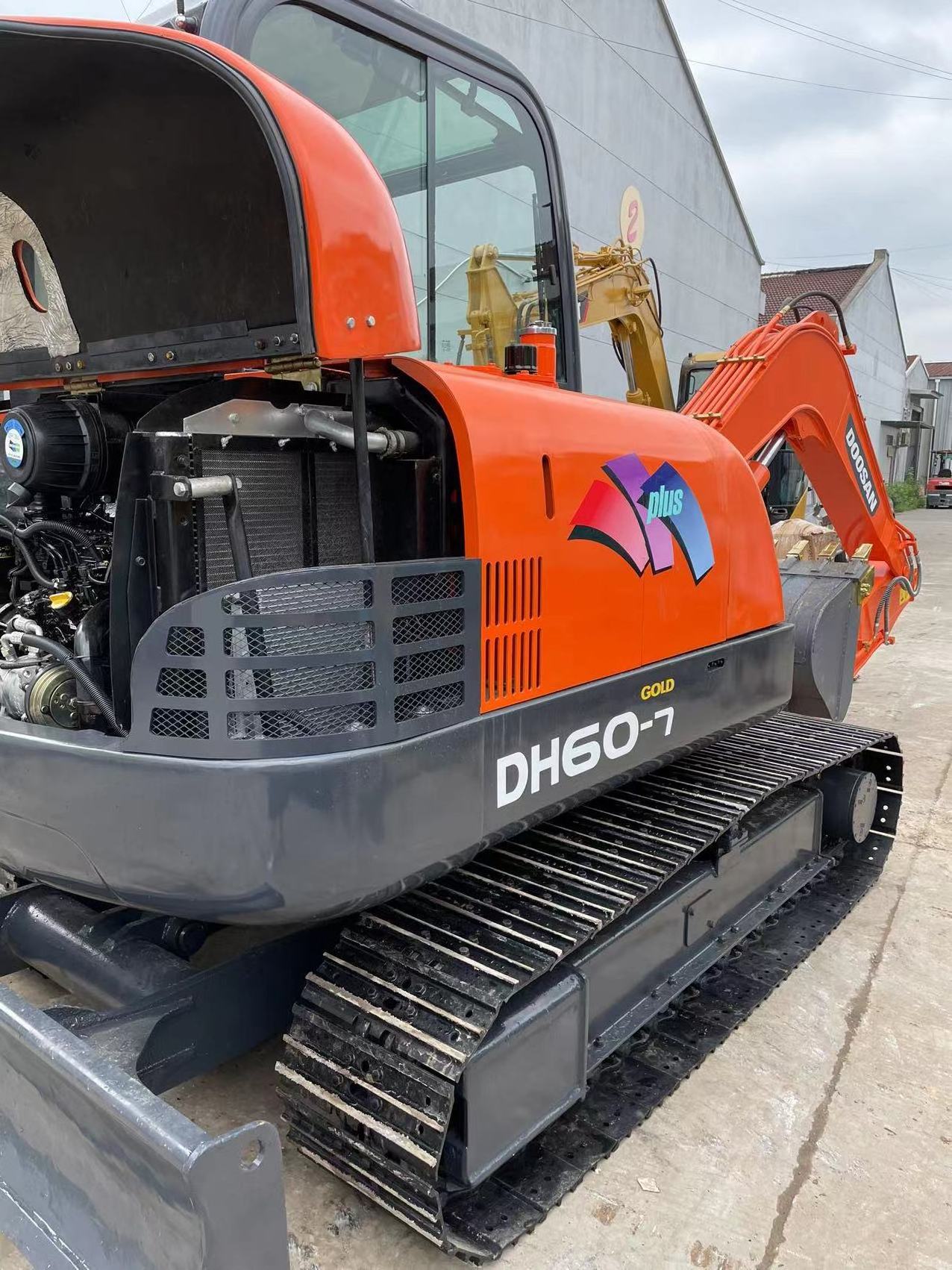 DOOSAN Dh60 90%New Used Doosan DH60 Excavator Second Hand 6 Ton High Quality Korea Original Mini Digger Used DH60 Excavator