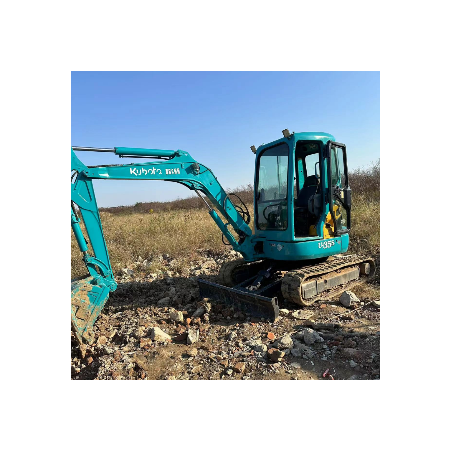 Wonderful quality 95% new used nearly new Japan Kubota u35 excavators with low working hours U15/U20/kx165 on hot sale